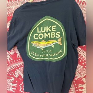 Luke Combs Fishing Concert Tee